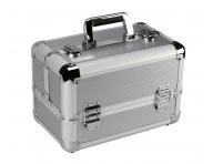Profesionlny kaderncky a kozmetick kufor Eurostil Professional - strieborn