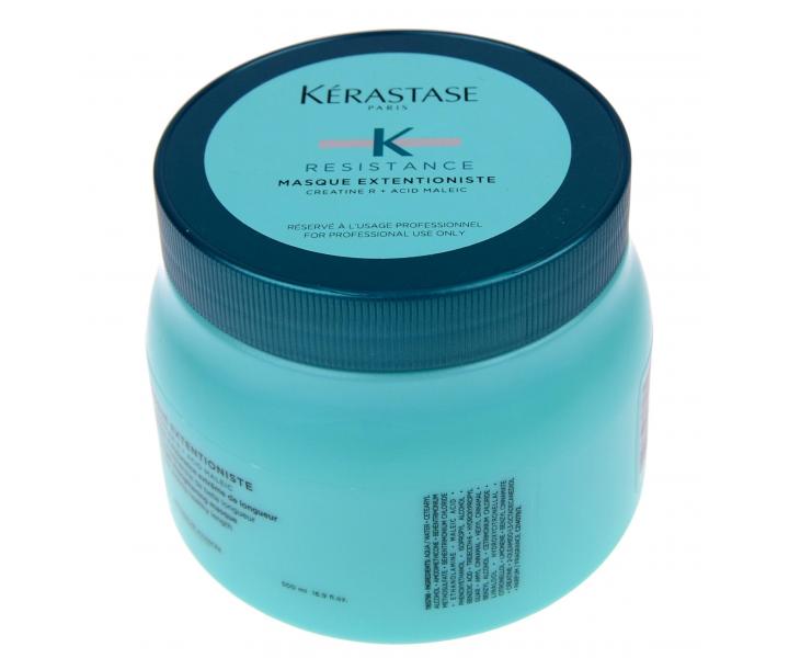 Maska pre podporu rastu vlasov Krastase Resistance Masque Extentioniste - 500 ml