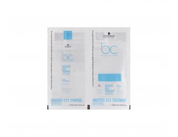 Hydratačný šampón a kúra Schwarzkopf Professional BC Bonacure Moisture Kick - 2 x 12 ml