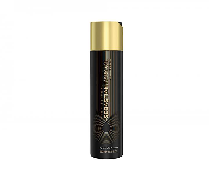 ampn pre hladk a leskl vlasy Sebastian Professional Dark Oil Lightweight Shampoo - 250 ml