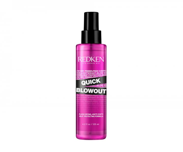 Termoochranný sprej na urýchlenie vysúšania vlasov Redken Quick Blowout - 125 ml