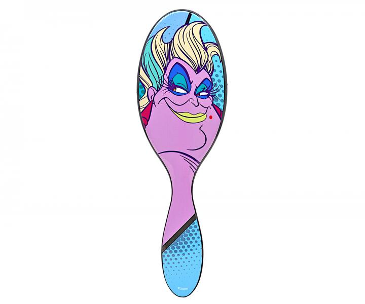 Kefa na rozesvanie vlasov Wet Brush Original Detangler Disney Villains Ursula - modr