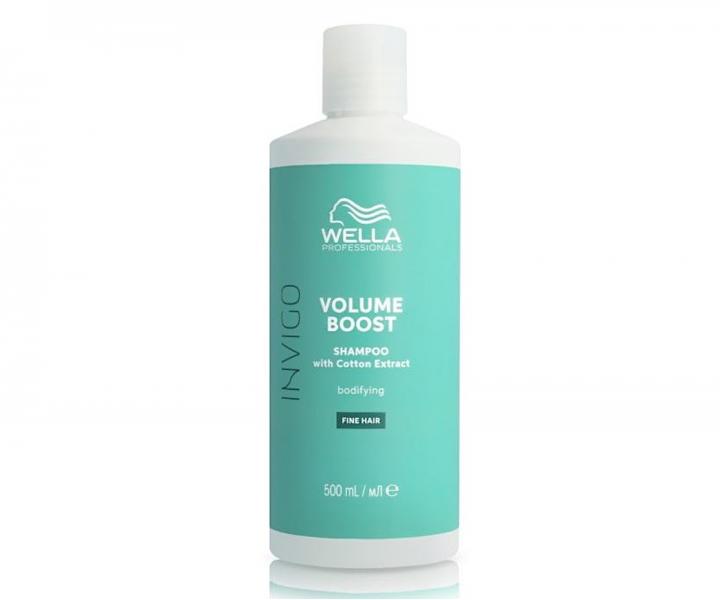 ampn pre objem vlasov Wella Professionals Invigo Volume Boost Shampoo Fine Hair - 500 ml