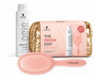 Dar�ekov� sada pre okam�it� objem vlasov a �ahk� roz�es�vanie Schwarzkopf Professional The Fresh Edit + kozmetick� ta�ka zadarmo