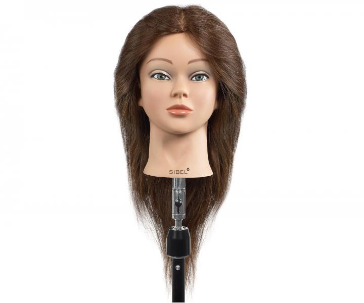 Cvin hlava s prrodnmi vlasmi Sibel Anna - hned, 15-45 cm