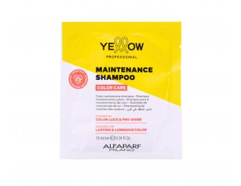 �amp�n na zachovanie farby farben�ch vlasov Yellow Professional Color Care Maintenance Shampoo - 10 ml (bonus)