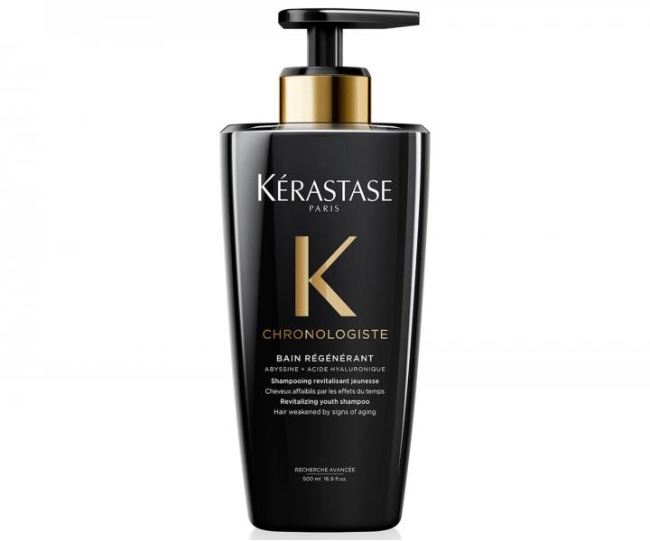 Revitaliza�n� hydrata�n� �amp�n pre starn�ce vlasy K�rastase Chronologiste Bain R�g�n�rant - 500 ml