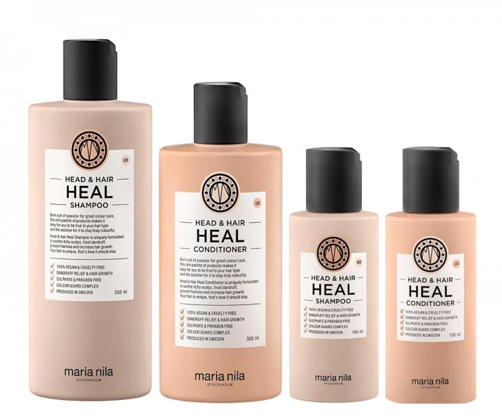 Sada pre zdrav� vlasov� poko�ku Maria Nila Head & Hair Heal + �amp�n 100 ml a kondicion�r 100 ml zadarmo