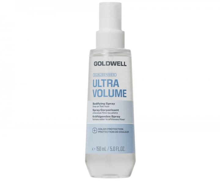 Sprej pre objem jemn�ch a z�ahnut�ch vlasov Goldwell Dualsenses Ultra Volume Bodifying Spray - 150 ml