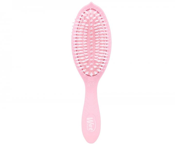 Kefa na rozesvanie vlasov s prmesou melnovho oleja Wet Brush Go Green Treatment & Shine Brush - ruov