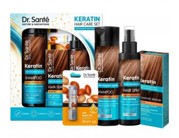 Dar�ekov� sada pre obnovu matn�ch a krehk�ch vlasov Dr. Sant� Keratin Hair Care Set