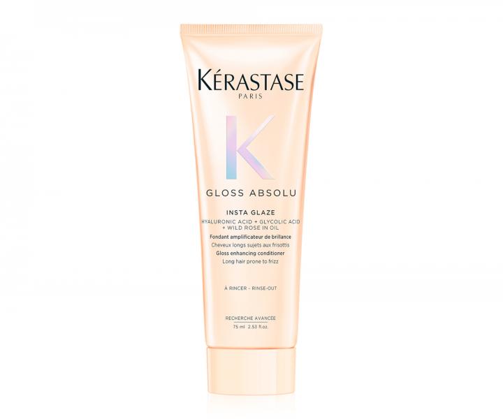 Sada na hydratciu a uhladenie vlasov so sklonom ku krepateniu Krastase Gloss Absolu + starostlivos 75 ml zadarmo