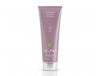 Šampón na neutralizáciu a rozjasnenie blond vlasov Neuma neuBlonde platinum shampoo - 250 ml