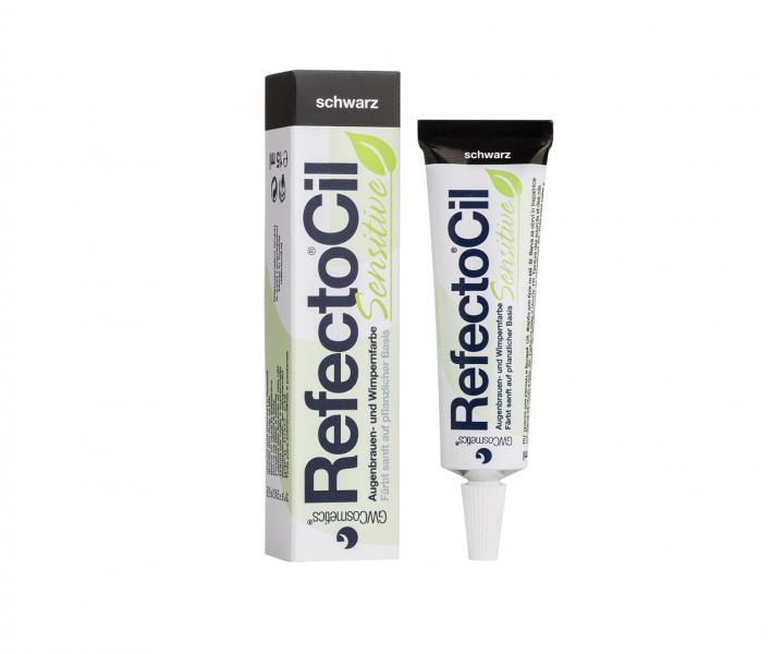 G�lov� farba na obo�ie a riasy RefectoCil Sensitive 15 ml - �ierna
