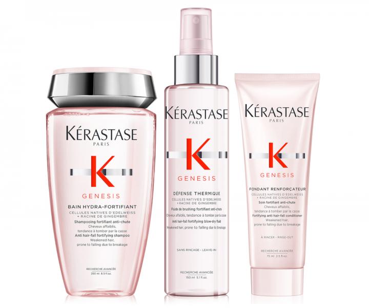 Sada pre vlasy so sklonom k padaniu K�rastase Genesis + posil�uj�ca starostlivos� 75 ml zdarma