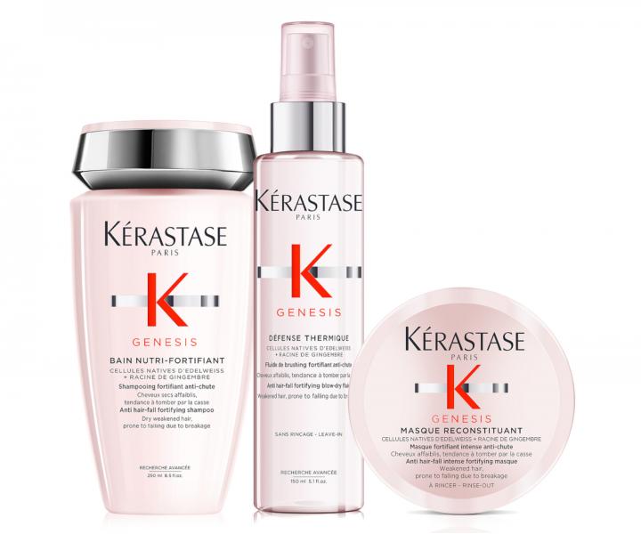 Sada pre such� vlasy so sklonom k l�maniu K�rastase Genesis + maska 75 ml zadarmo