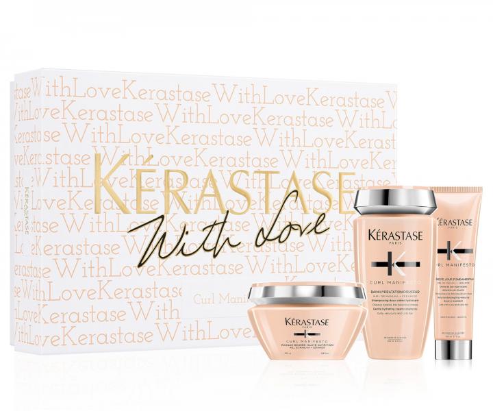 Dar�ekov� sada na hydrat�ciu vlnit�ch a ku�erav�ch vlasov K�rastase Curl Manifesto
