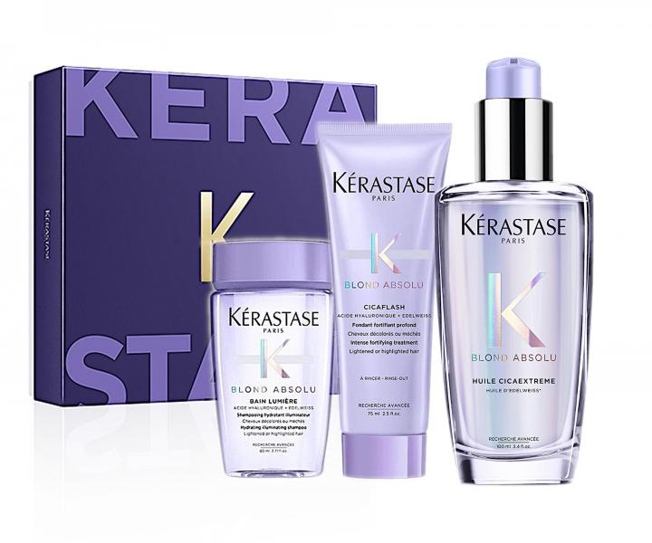 Dar�ekov� sada na rozjasnenie a posilnenie blond vlasov K�rastase Blond Absolu
