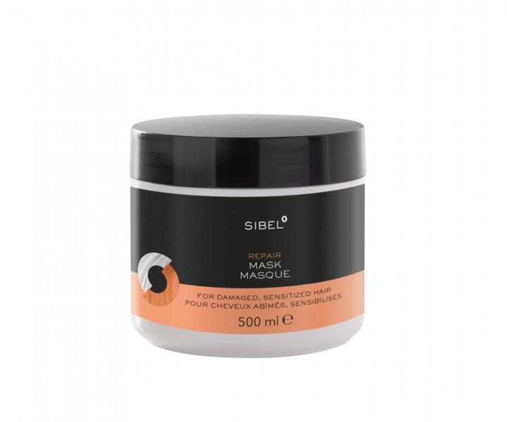 Regeneran maska pre znien a citliv vlasy Sibel Repair - 500 ml