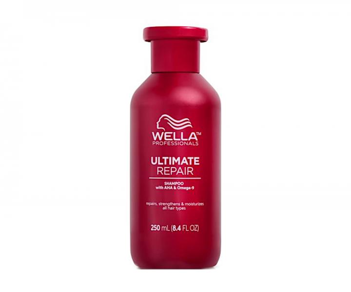Posilujci ampn pre pokoden vlasy Wella Professionals Ultimate Repair Shampoo - 250 ml