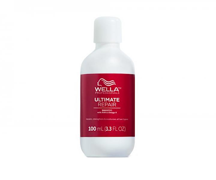 Posilujci ampn pre pokoden vlasy Wella Professionals Ultimate Repair Shampoo  - 100 ml