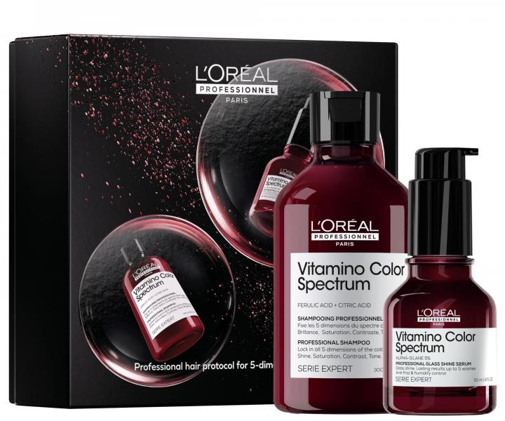 Dar�ekov� sada pre ultra starostlivos� o farben� vlasy Lor�al Professionnel Serie Expert Vitamino Color Spectrum Duo