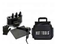 Kulma na vlasy Hot Tools Black Gold Curl Bar Set - 19 mm, 25 mm, 32 mm, 38 mm + ta�ka Hot Tools Appliance Caddy zadarmo