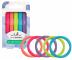 Gumi�ky do vlasov Invisibobble Hair Tie - oran�ov�, ru�ov�, fialov�, zelen� a modr� v neonov�ch odtie�och
