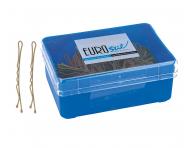 Vlnit sponka Eurostil Professional - 6,5 cm, 200 ks