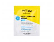 Bezoplachov� kr�m pre vlnit�, ku�erav� a afro vlasy Yellow Professional Curls Curly Leave-In Cream - 5 ml (bonus)