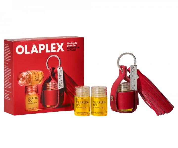 Dar�ekov� sada pre v��ivu a ochranu vlasov Olaplex The Key to Shine Set