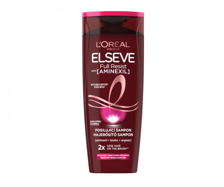 Posilujci ampn pre slab vlasy s tendenciou vypadva L'Oral Paris Elseve Full Resist, 400 ml