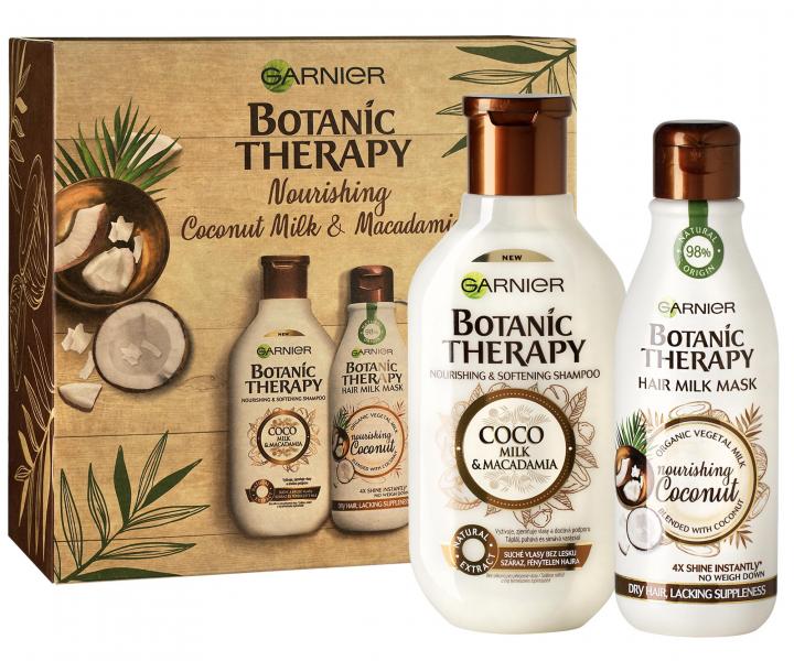 Hydrata�n� sada Garnier Botanic Therapy Coco & Macadamia - �amp�n + maska