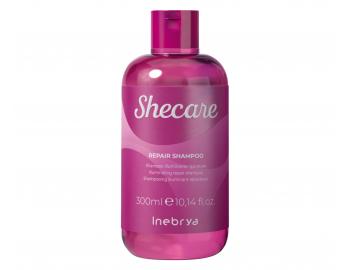 ampn pre vemi pokoden vlasy Inebrya Shecare Repair Shampoo - 300 ml