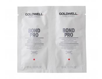Šampón a kondicionér pre slabé a krehké vlasy Goldwell DS Bond Pro - 2x10 ml