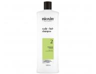 istiaci ampn pre silne rednce prrodn vlasy Nioxin System 2 Scalp + Hair Shampoo