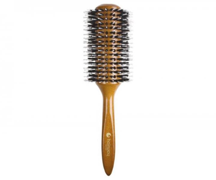 Dreven� kefa s polyamid. a �tetinami z diviaka Hairway - 38 mm