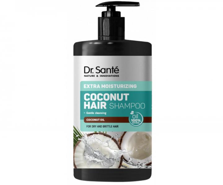 Hydratan ampn pre krehk a such vlasy Dr. Sant Coconut - 1000 ml