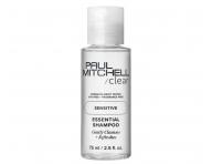 Jemne istiaci ampn pre citliv pokoku hlavy Paul Mitchell Clear Sensitive Essential Shampoo - 75 ml