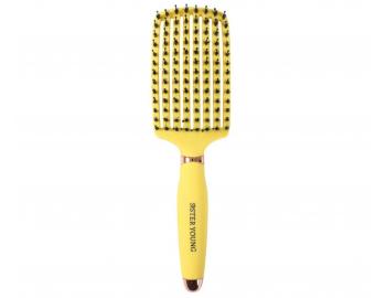 Kefa na roz�es�vanie a f�kanie vlasov s divia��mi a nylonov�mi �tetinami Sister Young Ovia Hair Brush - �lt�