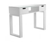 Manikrny stolk Hairway s priestorom pre UV-lampu - biely