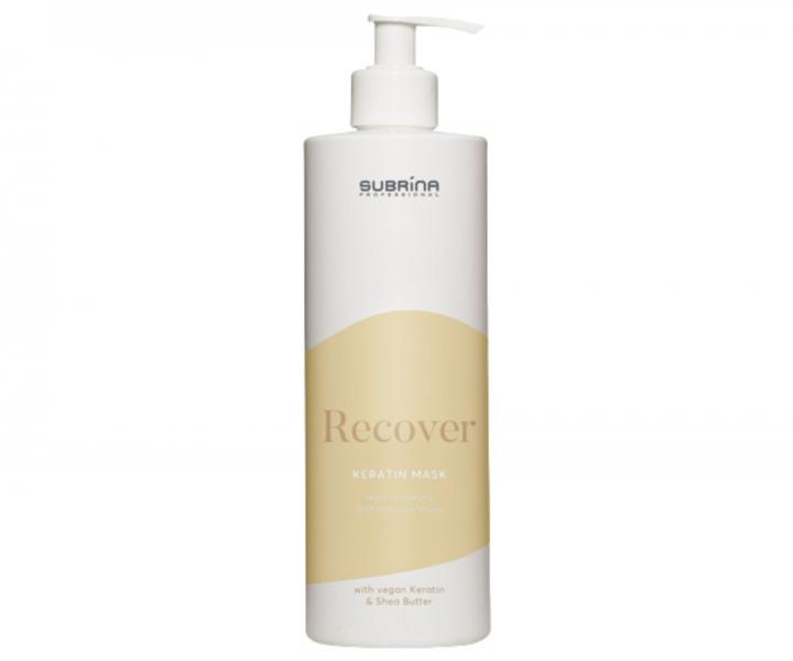 Regenera�n� kerat�nov� maska pre such� a po�koden� vlasy Subrina Professional Recover Keratin Mask - 450 ml