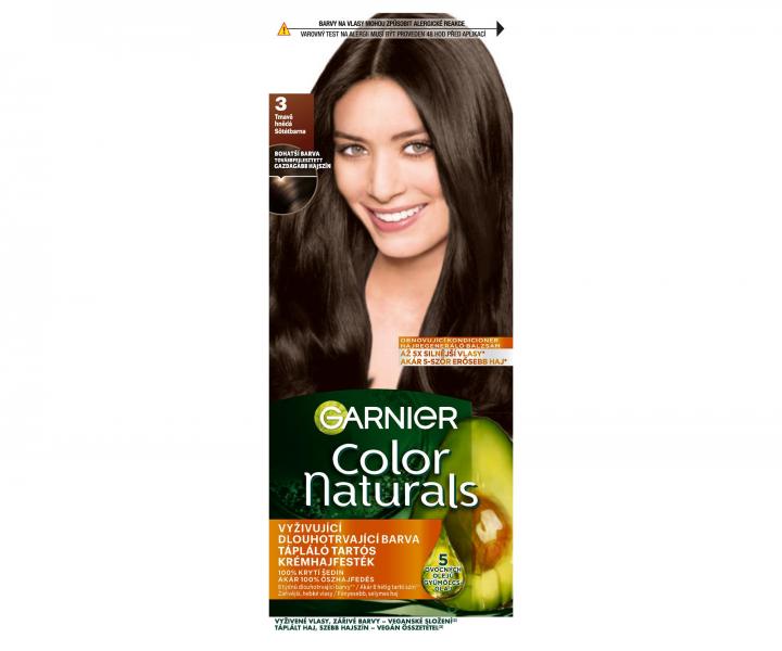 Permanentn farba Garnier Color Naturals 3 tmavo hned