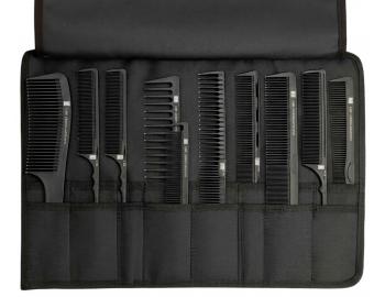 Kompletn� sada profesion�lnych karb�nov�ch hrebe�ov s puzdrom Kasho CC-Roll Set - �ierna