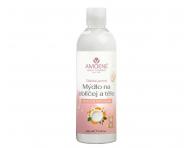 Jemn� detsk� mydlo na tv�r a telo Amoen� Apricot - marhu�a a harman�ek, 200 ml