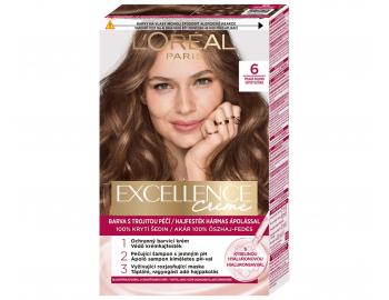 Permanentn� farba Lor�al Excellence Creme - 6 tmav� blond