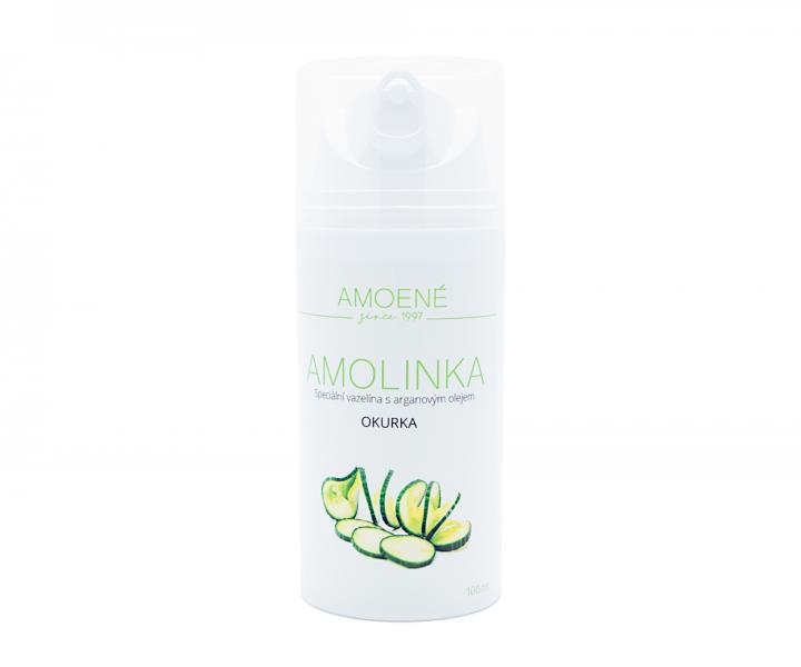 Kozmetick vazelna s arganovm olejom Amoen Amolinka - uhorka, 100 ml