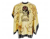 Pnska pltenka na strihanie vlasov a fzov Barbertime Mapped Pro Barber Cape XL - lt