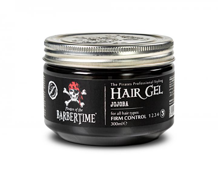 Gl na vlasy s jojobou s maximlnou fixciou Barbertime Hair Gel Jojoba - 300 ml
