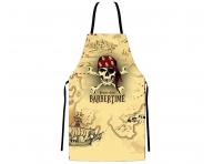 Pnska barber zstera Barbertime Mapped Pro Barber Apron - lt